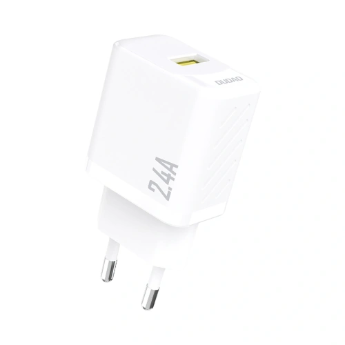 Ładowarka sieciowa Dudao A23 2.4A USB-A biała