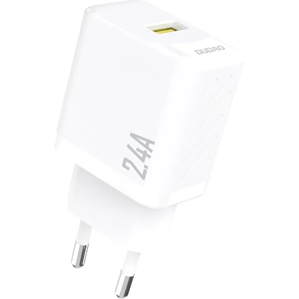 Ładowarka sieciowa Dudao A23 2.4A USB-A biała