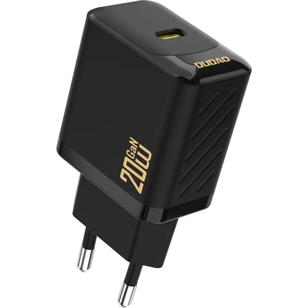 Ładowarka sieciowa Dudao A26 PD20W GaN USB-C czarna