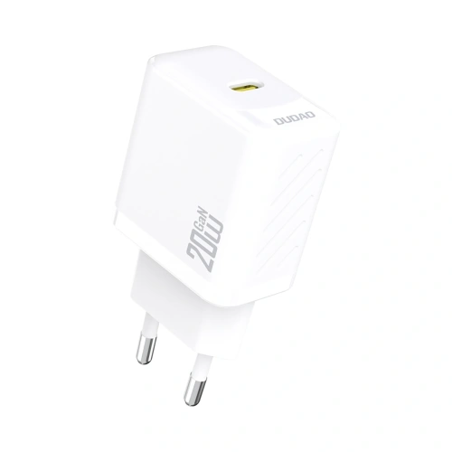 Ładowarka sieciowa Dudao A26 PD20W GaN USB-C biała