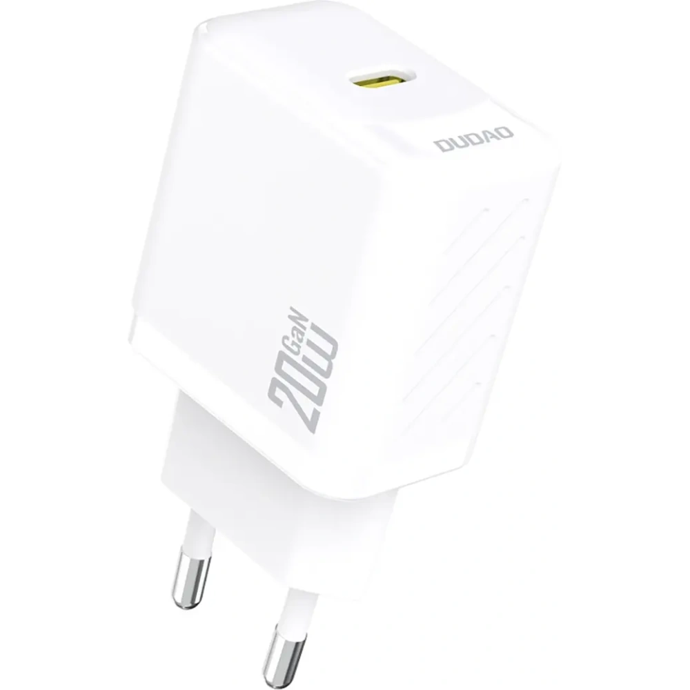 Ładowarka sieciowa Dudao A26 PD20W GaN USB-C biała