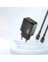 Ładowarka sieciowa Dudao A26T GaN 25W USB-A, USB-C czarna