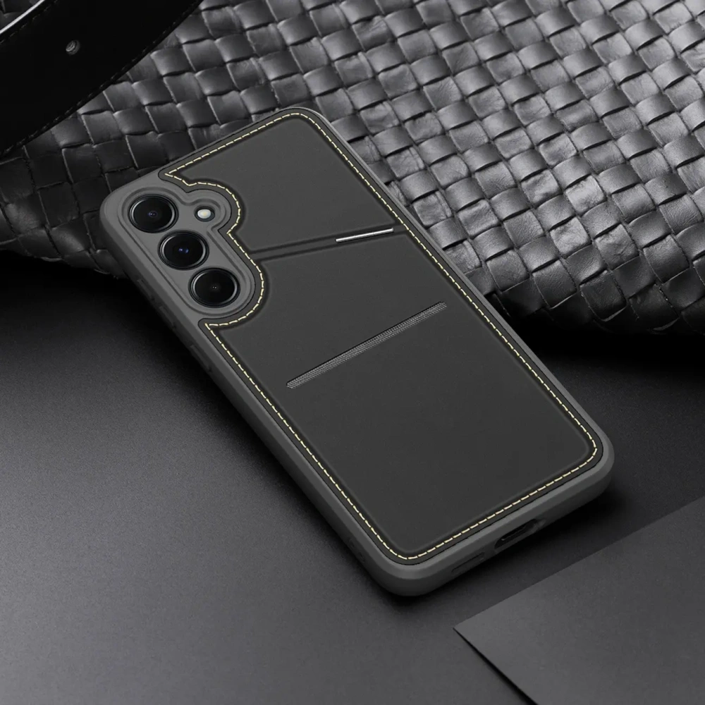 Etui Dux Ducis Rafi II na Samsung Galaxy S25 z podstawką czarne