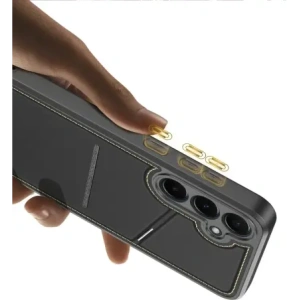 Etui Dux Ducis Rafi II na Samsung Galaxy S25+ Plus z podstawką czarne