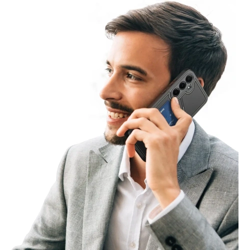 Etui Dux Ducis Rafi II na Samsung Galaxy S25+ Plus z podstawką czarne