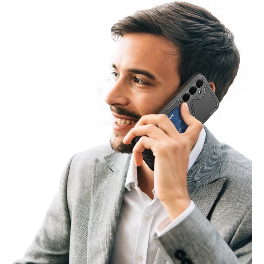 Etui Dux Ducis Rafi II na Samsung Galaxy S25+ Plus z podstawką czarne