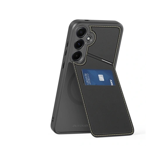 Etui Dux Ducis Rafi II na Samsung Galaxy S25+ Plus z podstawką czarne