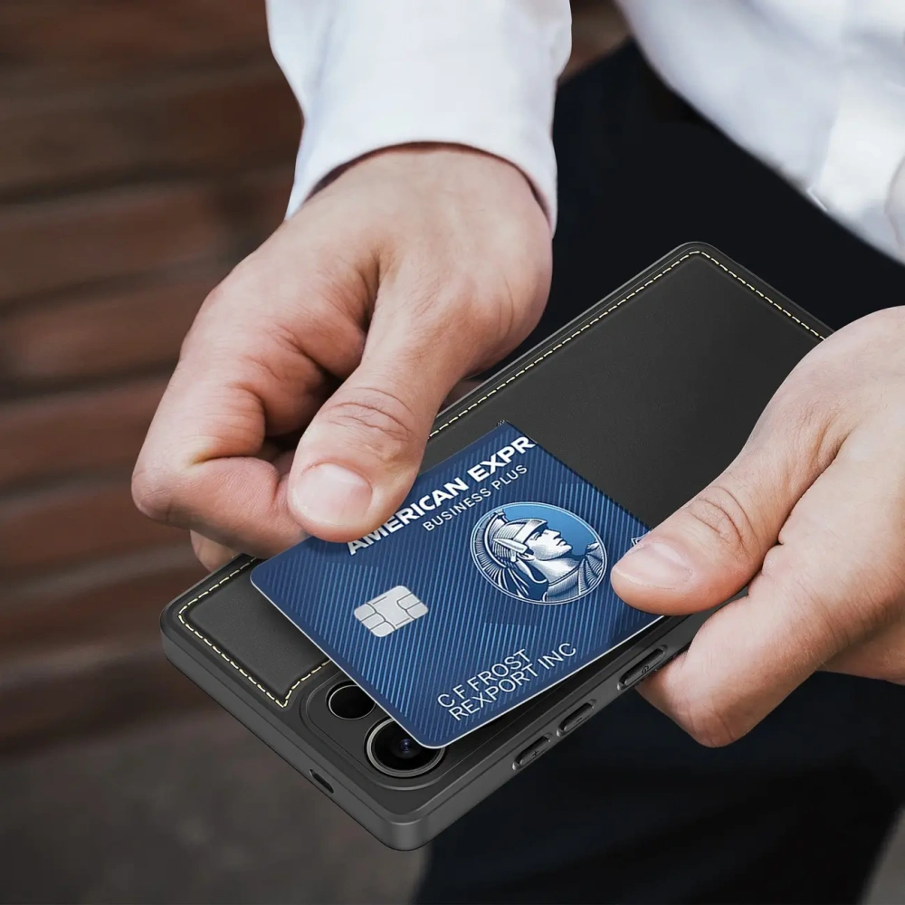 Etui Dux Ducis Rafi II do Samsung Galaxy S25 Ultra z podstawką czarne