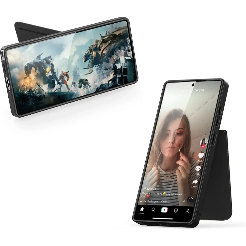 Etui Dux Ducis Rafi II do Samsung Galaxy S25 Ultra z podstawką czarne