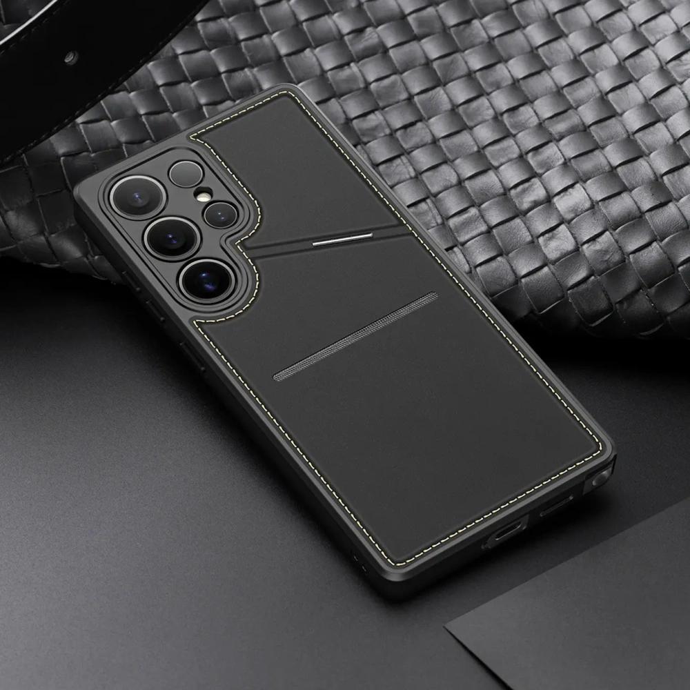 Etui Dux Ducis Rafi II do Samsung Galaxy S25 Ultra z podstawką czarne