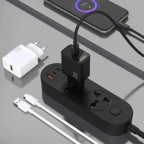 Ładowarka sieciowa Dudao A27S 25W GaN USB-A biała