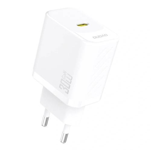 Ładowarka sieciowa Dudao A27P 30W PD GaN USB-C biała