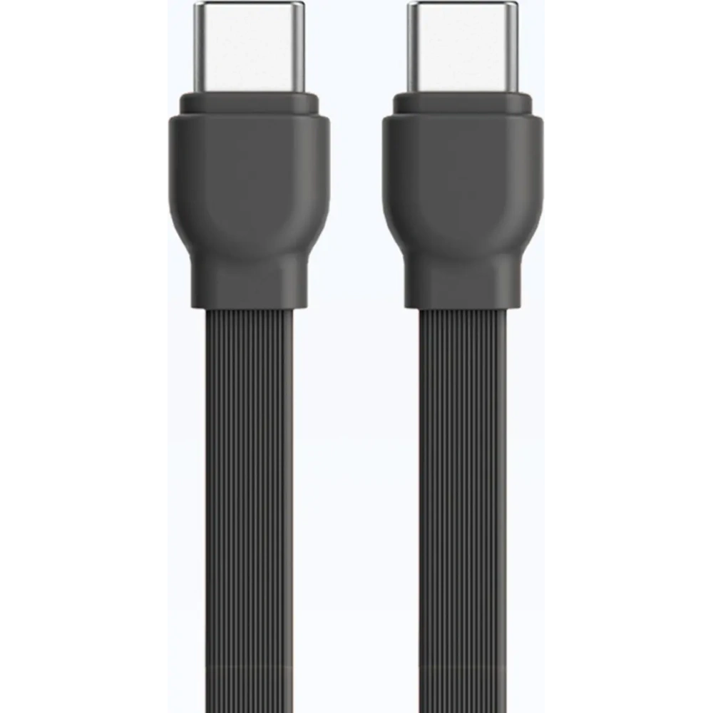 Powerbank ultrakompaktowy Dudao K22+ 10000mAh 22.5W USB-C z zawieszką / kablem USB-C szary