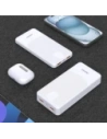 Powerbank Dudao K10 10000mAh 2.4A 2 xUSB-A biały