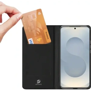 Etui z klapką Dux Ducis Skin Pro do Samsung Galaxy S25+ Plus czarne