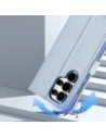 Etui z klapką Dux Ducis Lawa do Samsung Galaxy S25 Ultra z odłączanym portfelem magnetycznym niebieskie