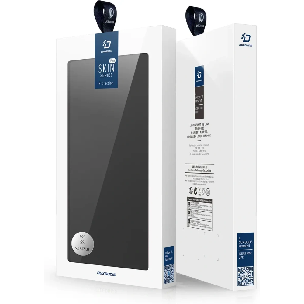 Etui z klapką Dux Ducis Skin Pro do Samsung Galaxy S25+ Plus czarne