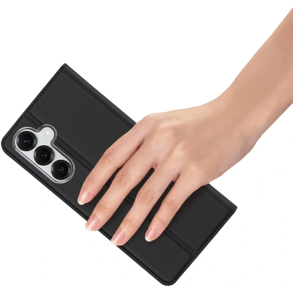 Etui z klapką Dux Ducis Skin Pro do Samsung Galaxy S25+ Plus czarne