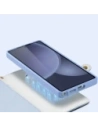 Etui z klapką Dux Ducis Lawa do Samsung Galaxy S25 Ultra z odłączanym portfelem magnetycznym niebieskie