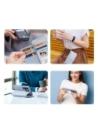 Etui z klapką Dux Ducis Lawa do Samsung Galaxy S25 Ultra z odłączanym portfelem magnetycznym niebieskie
