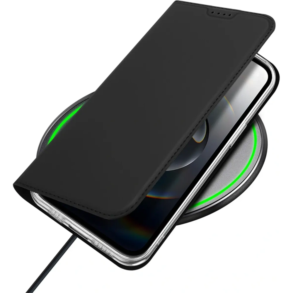 Etui z klapką Dux Ducis Skin Pro do Apple iPhone 16e czarne