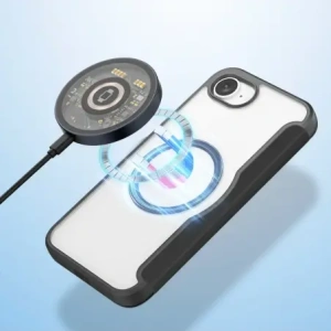 Etui z klapką Dux Ducis Skin X Pro z MagSafe na iPhone 16e czarne