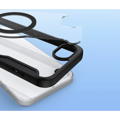 Etui z klapką Dux Ducis Skin X Pro z MagSafe na iPhone 16e czarne