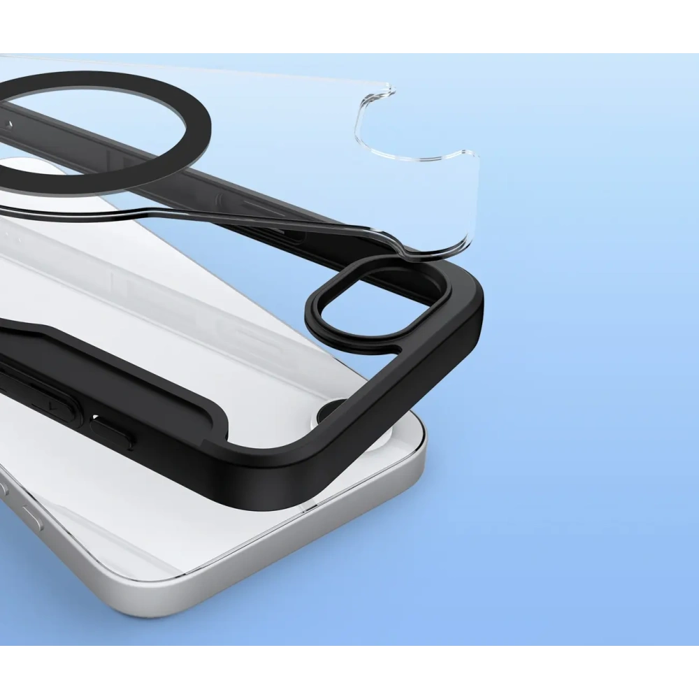 Etui z klapką Dux Ducis Skin X Pro z MagSafe na iPhone 16e czarne