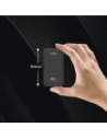 Ładowarka sieciowa podróżna GaN Dudao A65Q 65W USB-A / USB-C PD EU / US czarna