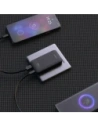 Ładowarka sieciowa podróżna GaN Dudao A65Q 65W USB-A / USB-C PD EU / US czarna