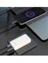 Ładowarka sieciowa podróżna GaN Dudao A65Q 65W USB-A / USB-C PD EU / US biała