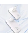 Ładowarka sieciowa podróżna GaN Dudao A65Q 65W USB-A / USB-C PD EU / US biała