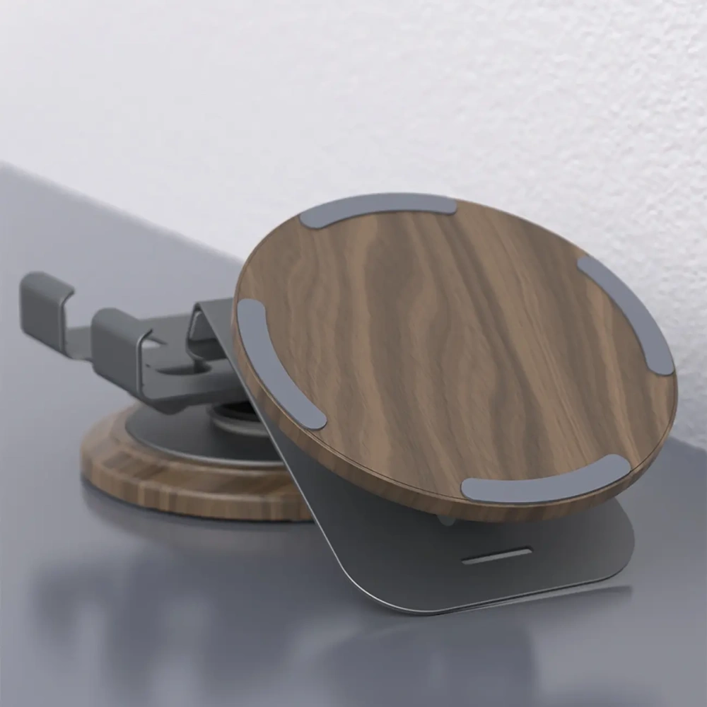 Podstawka do telefonu Dudao F17M 360° metalowa szara