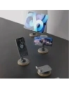Podstawka do telefonu Dudao F17M 360° metalowa szara