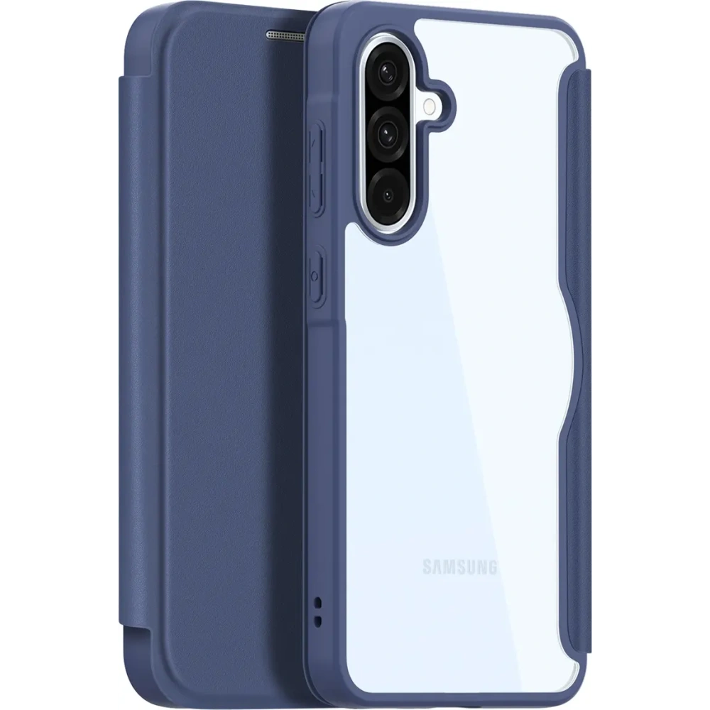Etui z klapką Dux Ducis Skin X Pro do Samsung Galaxy A36 5G / A56 5G niebieskie