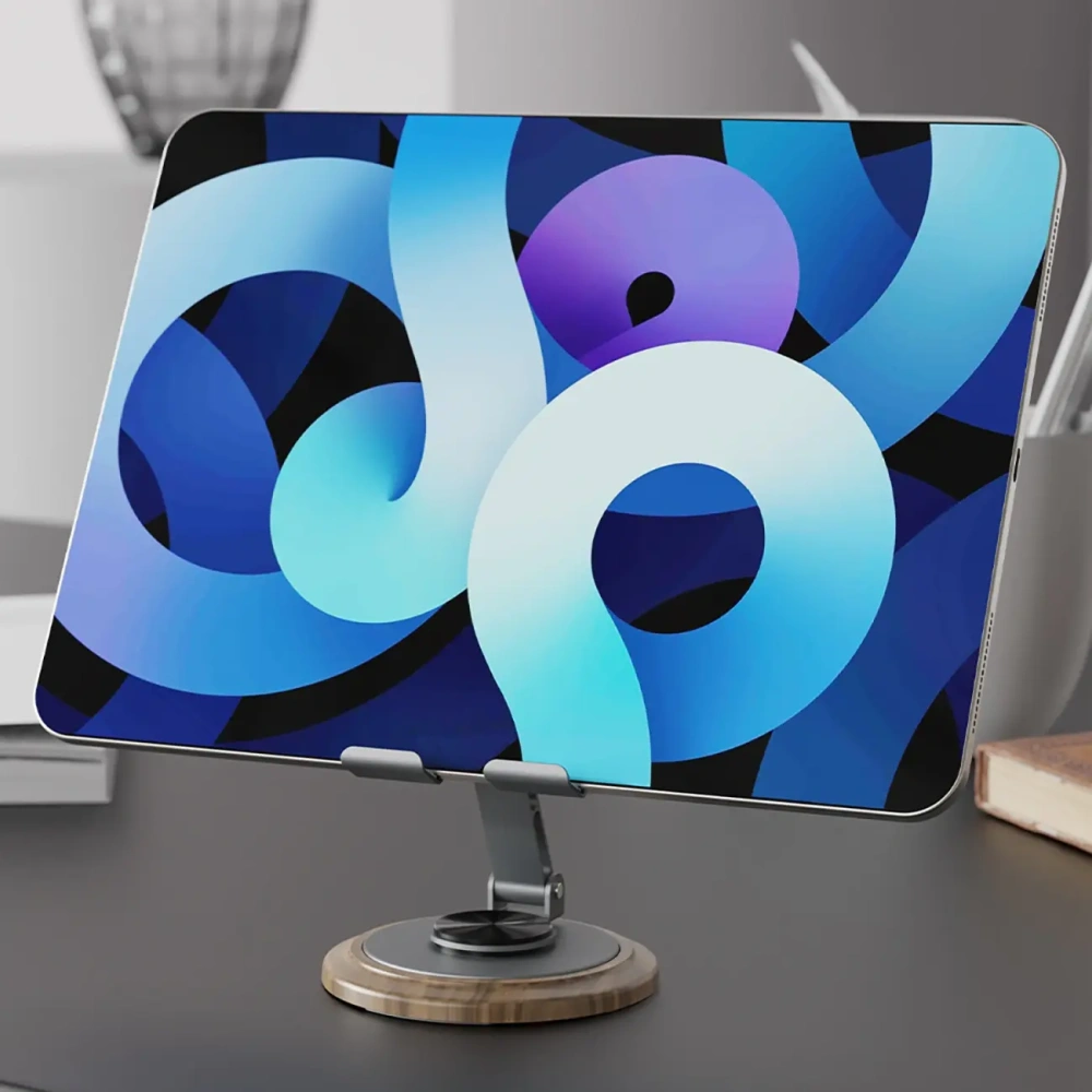 Podstawka do telefonu Dudao F17M 360° metalowa szara