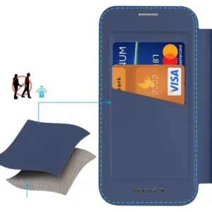 Etui z klapką Dux Ducis Skin X Pro do Samsung Galaxy A36 5G / A56 5G niebieskie