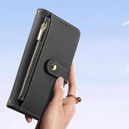 Etui z klapką Dux Ducis Lawa do Apple iPhone 16 Pro czarne