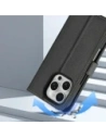Etui z klapką Dux Ducis Lawa do Apple iPhone 16 Pro Max czarne