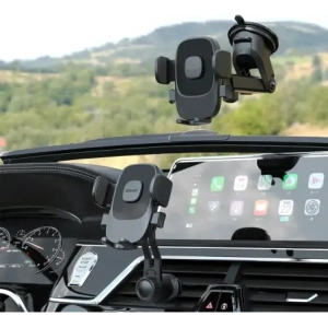 Uchwyt samochodowy na kokpit Dudao F2N+ grawitacyjny czarny