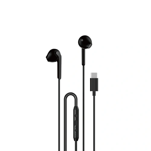 Słuchawki douszne Dudao X3C USB-C 1.2m czarne