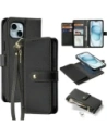 Etui z klapką Dux Ducis Lawa do Apple iPhone 15 czarne