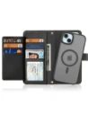 Etui z klapką Dux Ducis Lawa do Apple iPhone 15 czarne