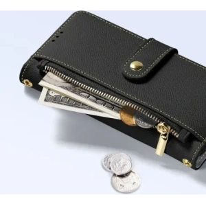 Etui z klapką Dux Ducis Lawa do Apple iPhone 15 czarne
