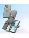 Etui z klapką Dux Ducis Lawa do Apple iPhone 15 szare