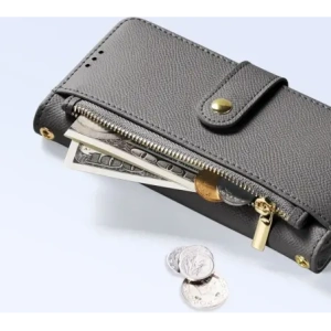 Etui z klapką Dux Ducis Lawa do Apple iPhone 15 szare