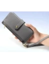 Etui z klapką Dux Ducis Lawa do Apple iPhone 15 szare