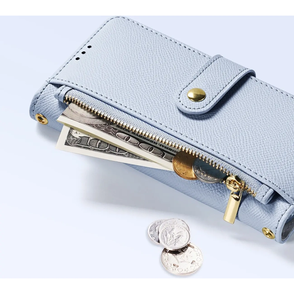 Etui z klapką Dux Ducis Lawa do Apple iPhone 15 niebieskie