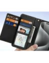 Etui z klapką Dux Ducis Lawa do Apple iPhone 15 Pro Max czarne