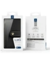 Etui z klapką Dux Ducis Lawa do Apple iPhone 15 Pro Max czarne